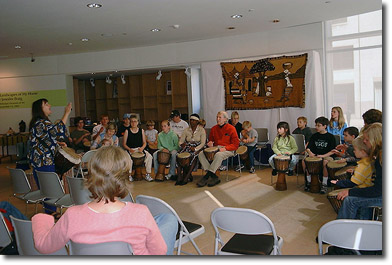 Fonziba at Dubuque Museum