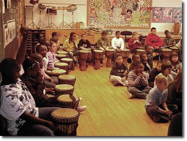 African Home Display